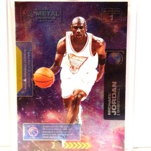 2021 Skybox Metal Universe Champions Michael Jordan #1